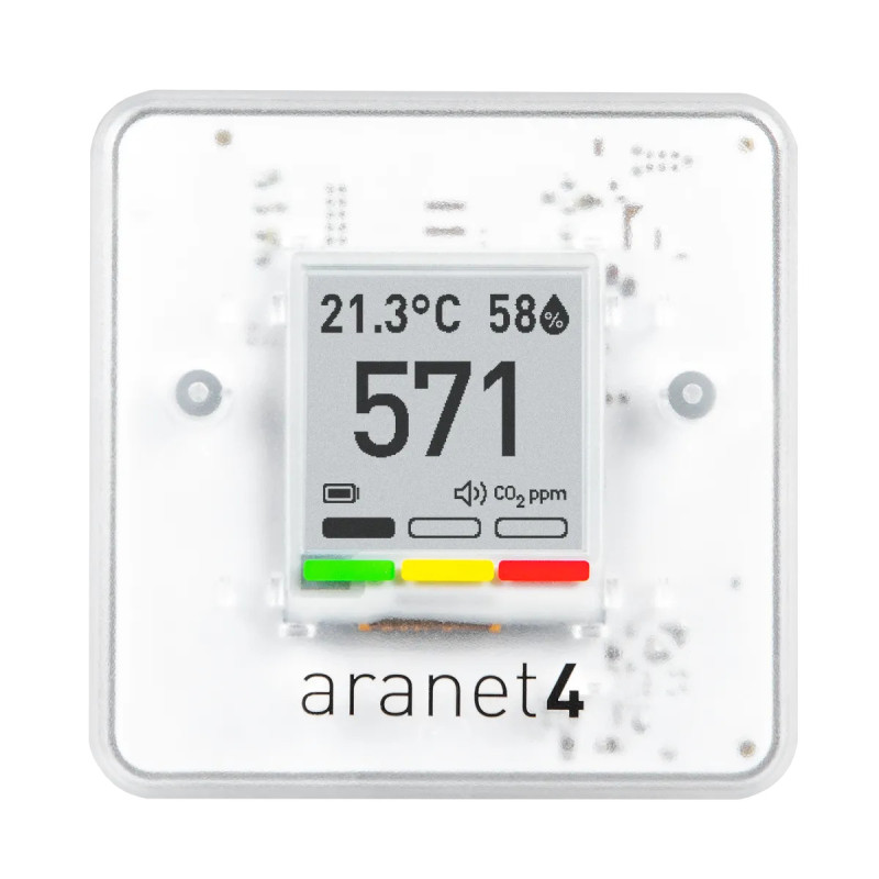 Aranet4 Home Wireless CO₂ Monitor with Temperature & Humidity Sensor