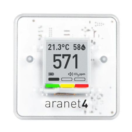 Aranet4 Home Wireless CO₂ Monitor with Temperature & Humidity Sensor