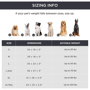 Bedsure Orthopedic Memory Foam Dog Bed with Washable Cover