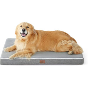 Bedsure Orthopedic Memory Foam Dog Bed with Washable Cover