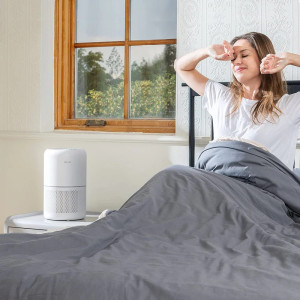 Levoit Core 300 Air Purifier with True HEPA Filter for Home & Bedroom